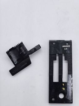 Игольная пластина+двигатель ткани 3/8" для Brother LT2-B875TR (двухиголка) 