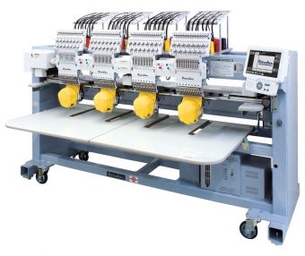 Вышивальная машина Barudan BELY-S1504CII 4-головая,15-цветов, 450 мм x 380 мм